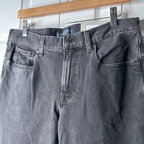 Everlane Uniform The Athletic Black High Stretch Jeans Men's Size 31 x 34 NWT - Picture 2 of 9
